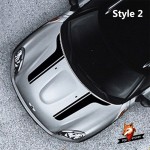 Hood Stripes Car Stickers Decals Accessories for MINI Cooper S Countryman Clubman Paceman R56 R60 R61 F54 F55 F56